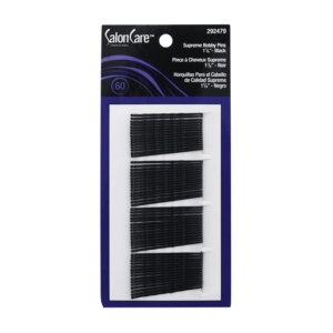 Salon Care Supreme Bobby Pins 1 7/8 Inch Black - 60 Count