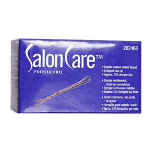 Salon Care Supreme Bobby Pins - Brown 1 ib Box