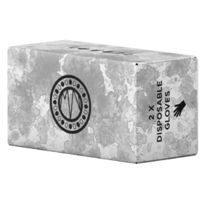 Disposable Clear Vinyl Gloves Large 2-Pack