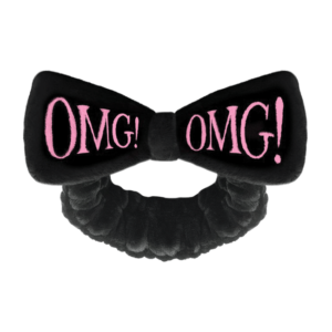 OMG! Black Bow Hair Band