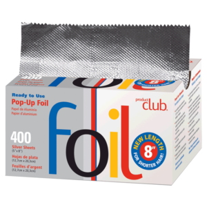 Pop-Up Foil Silver 5x8 Inch Sheet - 400 count