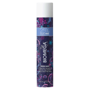 Freeze Baby Mega-Hold Hairspray 55% Bonus Size