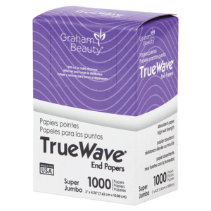 TrueWave Super Jumbo End Wraps 3 Inch x 4 1/4 Inch