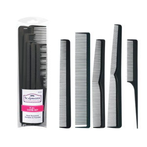Scalpmasters Comb Set - 6 count